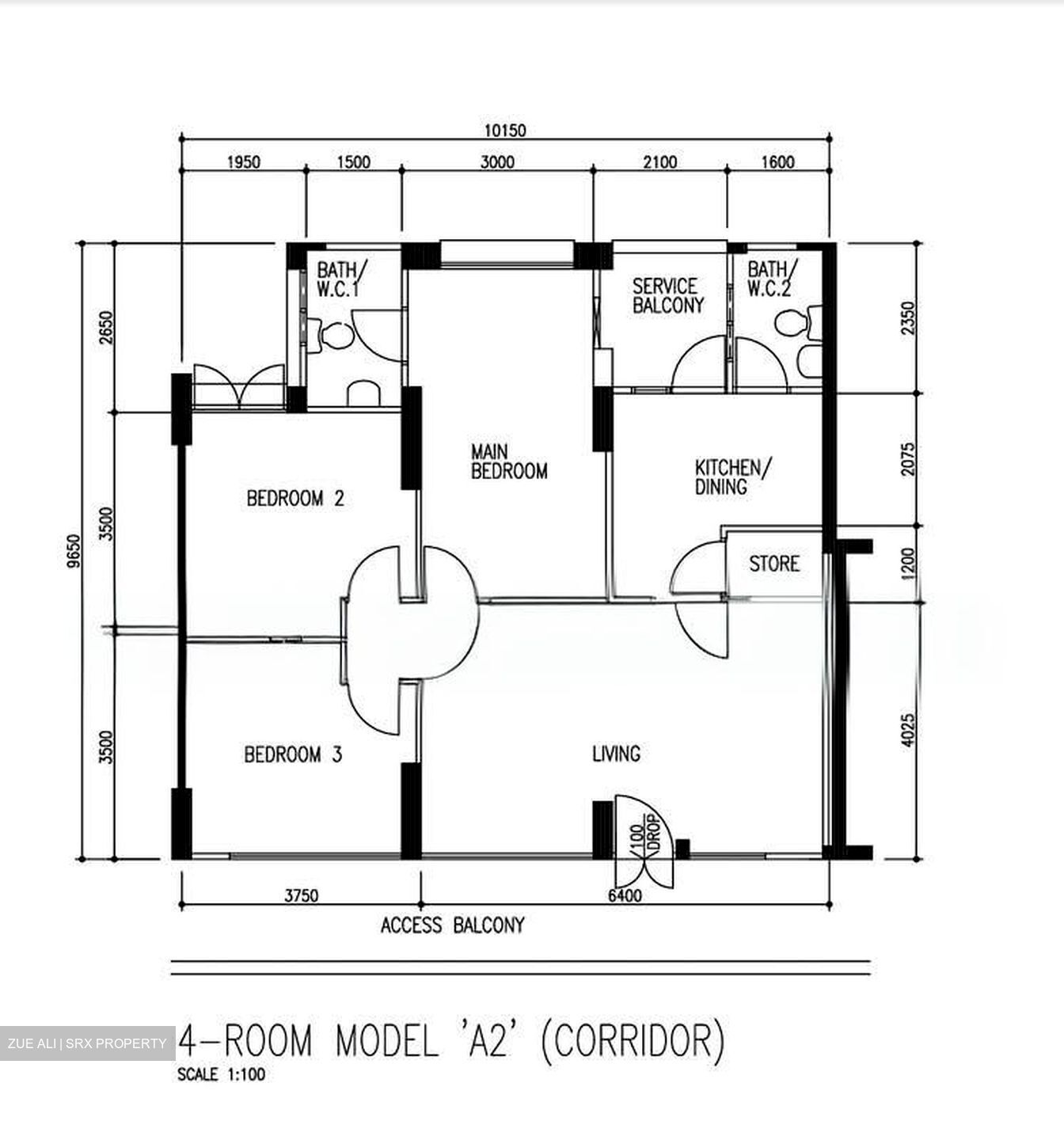 Blk 773 Woodlands Drive 60 (Woodlands), HDB 4 Rooms #601520071